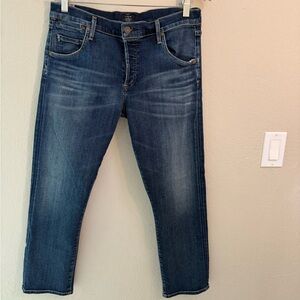 Citizens of Humanity Mid Rise Straight Leg Jeans Blue Women’s Size 28